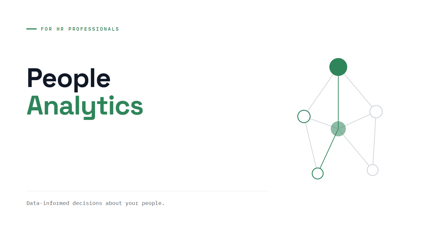 People Analytics for HR Professionals